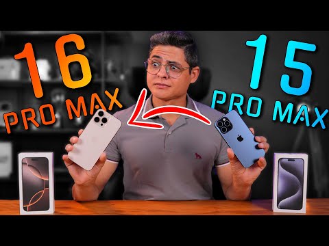 FINALMENTE TROQUEI meu iPhone 15 Pro Max pelo iPhone 16 Pro Max! DEIXA EU TE EXPLICAR