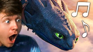 Reacting to TOOTHLESS Sings a Song!?
