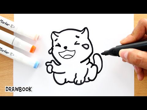 How to draw MARSEY The Cat Meme (Smiling with Tears) | Step-by-Step Art Tutorial