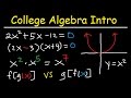 Algebra Concepts and Techniques