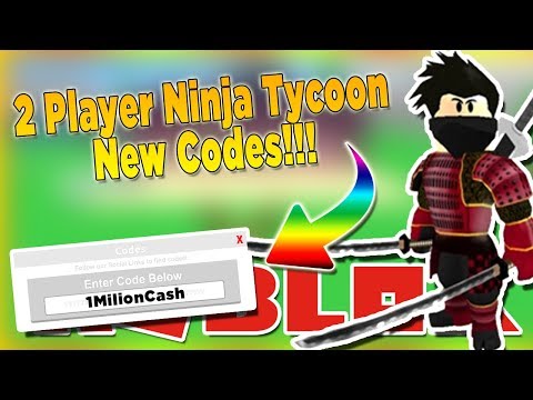 2 Player Ninja Tycoon Codes 07 2021 - roblox two player tycoon codes