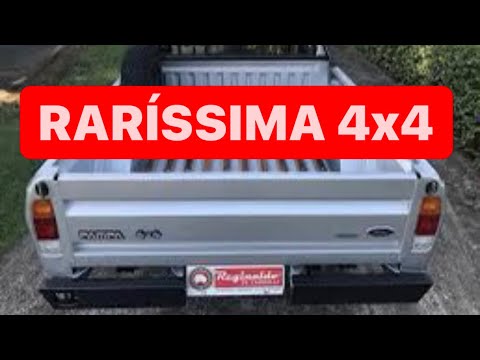 Ford Pampa 4x4 1995 1.6 Álcool, 02 tanques de combustível Raridade VENDIDO