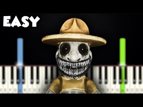 Zoonomaly Theme | EASY PIANO TUTORIAL + SHEET MUSIC by Betacustic