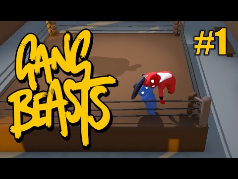 GANG BEASTS (1) | FOXY VS. SOMBRERO MAN! W/ Entoan