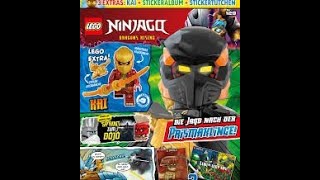 Lego Unboxing: Lego Ninjago Magazin 2025 4. szám