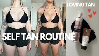 at home self tanning routine ( not a professional ) no streaks, my favorites!