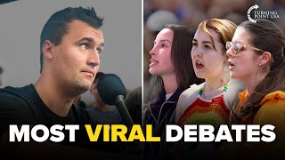 Most Viral Charlie Kirk Debates of 2024–2025 😳🔥