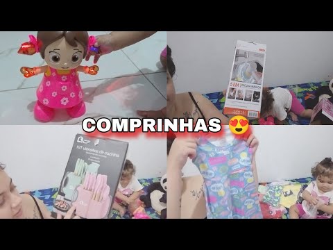 COMPRINHAS PARA OS MEUS FILHOS E PARA CASA 🥰 🏠 (CASAL EXCELENTE)