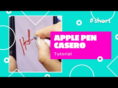 Haz un apple pen casero con cosas que tienes en tu hogar