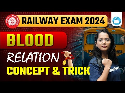 Railway Exam 2024 | Blood Relation Complete Concept And Trick | Reasoning for Railway Exam