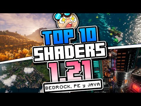 Los 10 Mejores SHADERS para MINECRAFT 1.21.2 (GAMA BAJA, MEDIA y EXTREMA) SHADERS JAVA 1.21.2😱