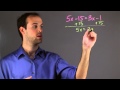 Algebraic Equations and Operations