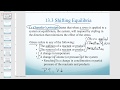 Le Chatelier's Principle and Equilibrium
