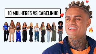 10 MULHERES VS CABELINHO