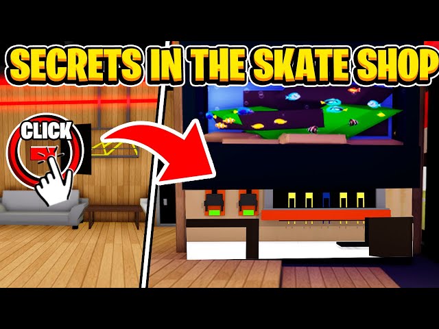 What Big Secrets Are Hidden In The Skate Shop In Roblox Brookhaven RP Update