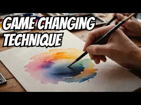 This 1 Watercolor Technique will Change Your Paintings