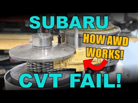 Are Subaru AWD CVT's Reliable? Subaru Outback Transmission Teardown!