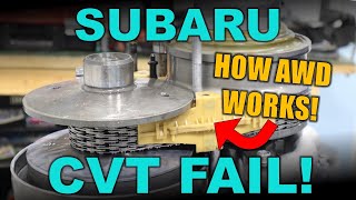 Are Subaru AWD CVT's Reliable? Subaru Outback Transmission Teardown!