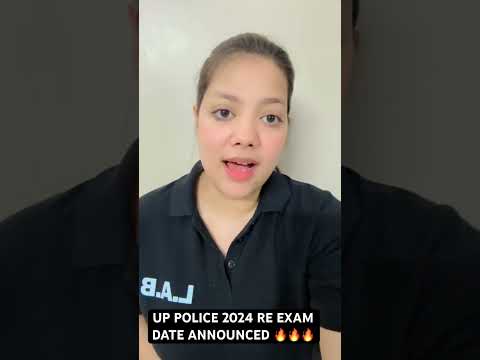 UP POLICE CONSTABLE 2024 REEXAM DATE OUT 🔥🔥🔥🔥 #upconstable #reexam #examdate