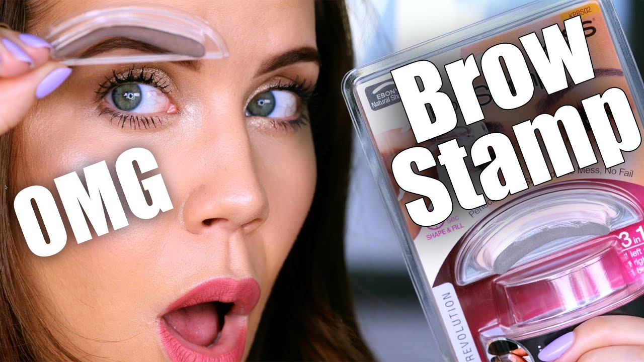 OMG. Does THIS EYEBROW STAMP Really Work?