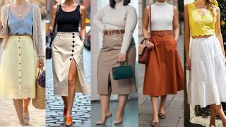 MODA 2025/ LOOKS ESTILOSOS ELEGANTES Y SENCILLOS