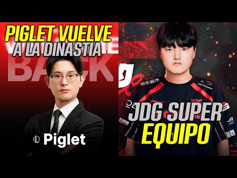 PIGLET VUELVE A T1 | JDG ARMA UN SUPER TEAM ¡CON PEYZ! | LOL SACA JUEGO DE CARTAS ¿NUEVO VICIO?