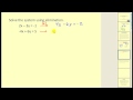 Solving Systems of Equations