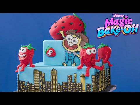 🍓Big City Greens Strawberry Cake | Disney’s Magic Bake-Off | Disney Channel UK