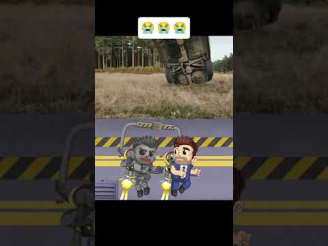 Robo Barry! 😭 #shorts #jetpackjoyride #halfbrickstudios