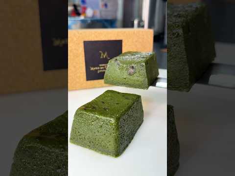 An incredibly rich and melt-in-your-mouth matcha terrine #japanesefood