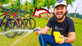 LAVEI TODAS AS BICICLETAS DA FAZENDA BLACKSTONE