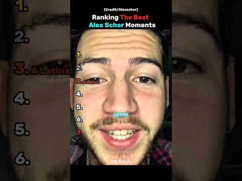 Ranking Alex schor Morality #ranking #mentality#usa #shorts