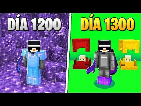 Sobreviví 1,300 Días en Minecraft HARDCORE