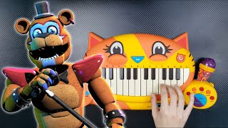 FNAF Security Beach Theme on CAT PIANO