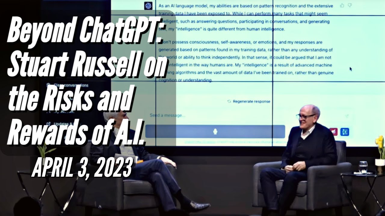 Beyond ChatGPT: Stuart Russell on the Risks and Rewards of A.I. - YouTube - Commonwealth Club of California logo