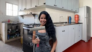Transformação de cozinha gastando pouco DIY ideias para decorar