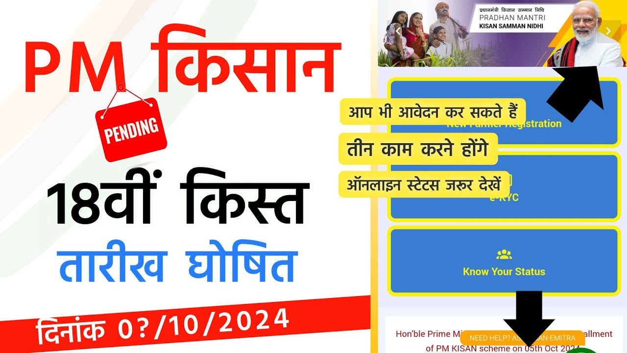 Pm Samman Nidhi Yojana Status  January 31, 2025