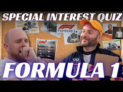 Aunty Donna's Special Interest Quiz | Max Explains F1 (Patreon Exclusive)
