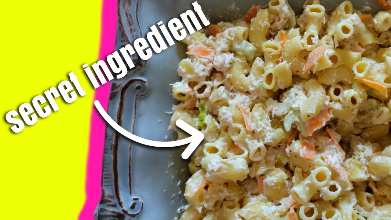 The secret ingredient for the best macaroni salad Macaroni Salad Recipe