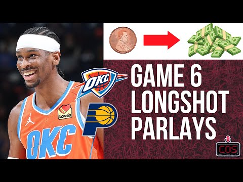 The BEST Parlays for Thunder vs Pacers (Game 6)