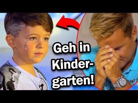 5-Jähriger bei DSDS! - der JÜNGSTE Kandidat ALLER ZEITEN