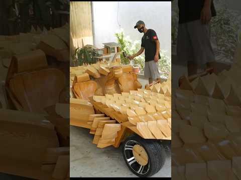 Handmade Wooden Dragon BMW? Yes, It’s Real!