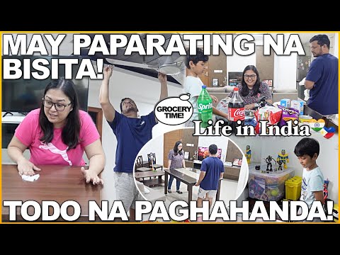 LIFE in INDIA: MAY PAPARATING NA BISITA! TODO ANG PAGHAHANDA!