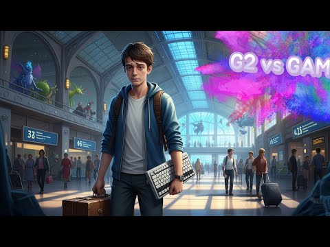 G2 hace quíntuple rotación al aeropuerto... | G2 vs GAM | MSI 2025 Play-In | TELEANNIE