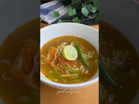 Maggi thukpa recipe video | Maggi noodle soup #maggi #thukpa #noodles #soup