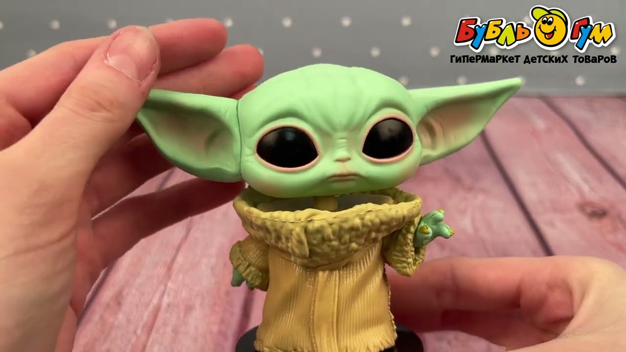 Фигурка коллекционная Funko POP Star wars Грогу - видео Фигурка коллекционная Funko POP Star wars Грогу - видео