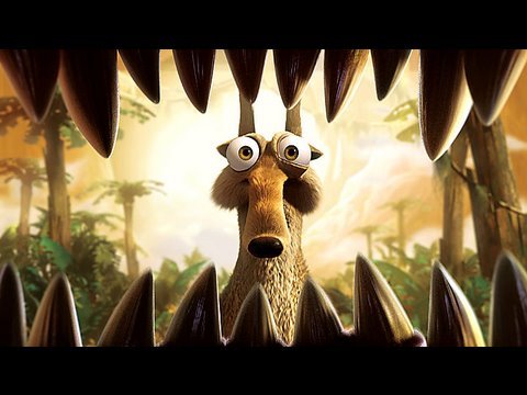 Ice Age: Dawn of the Dinosaurs review by Betsy Sharkey.