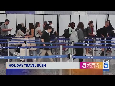 Sound familiar? Another record-breaking holiday travel period expected 