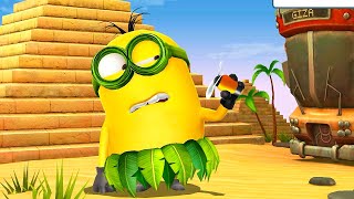 Jungle minion Visited 12 secret areas with Kite ski mini games in Pyramids map