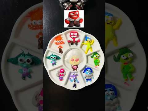 Satisfying ASMR Color Mixing Characters